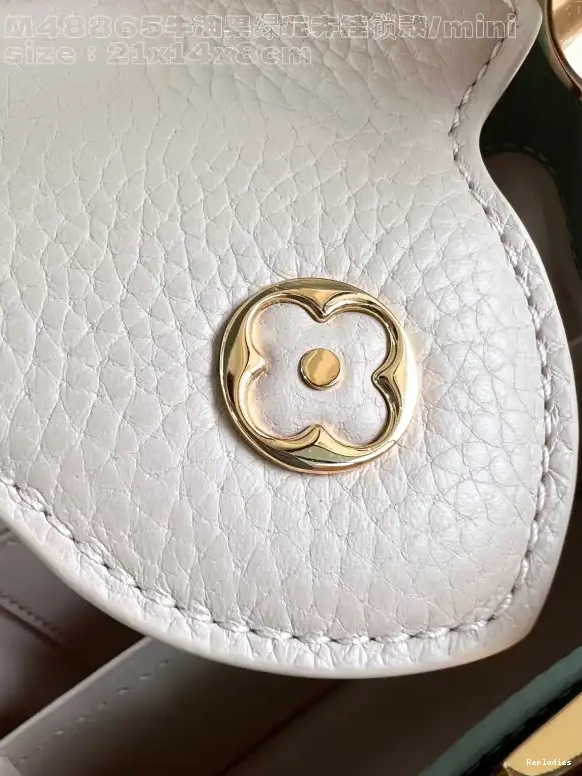 Rep ladies VUITTON LOUIS CAPUCINES MINI-21*14*8CM 0625
